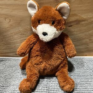 Manhattan Toy WOODLANDERS JAKE FOX 12" Plush Stuffed Animal Orange White Soft